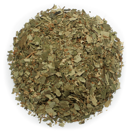 Getrocknete Birkenblätter