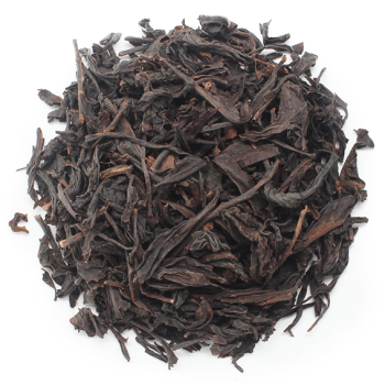 Schwarzer Tee langer Strang