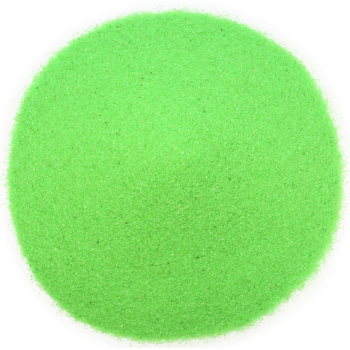 Jemný neónovo zelený piesok