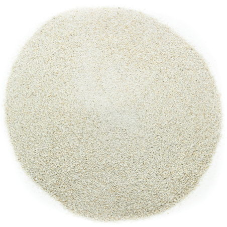 Feiner weißer Sand