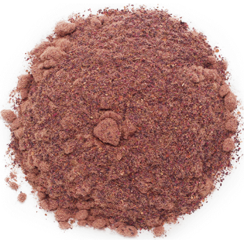 Prášok z okvetných lístkov ruží