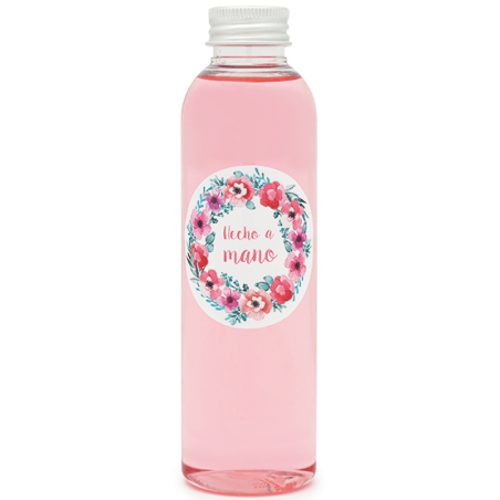 Hohe PET-Flasche 150 ml Aluminiumverschluss