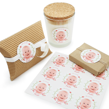 Aufkleber zum Personalisieren mit Foto. Online-Verkauf.