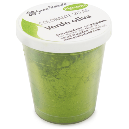 Olivgrüner Pigmentfarbstoff für Kerzen