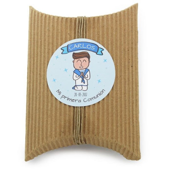 Personalisierte Kommunionaufkleber. Online-Verkauf