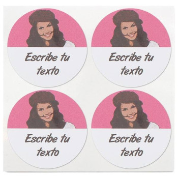 Personalisierte Aufkleber mit Ihrem Foto. Online-Verkauf