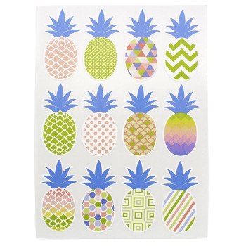 Kaufe Ananasaufkleber für Scrapbooking. Online-Verkauf