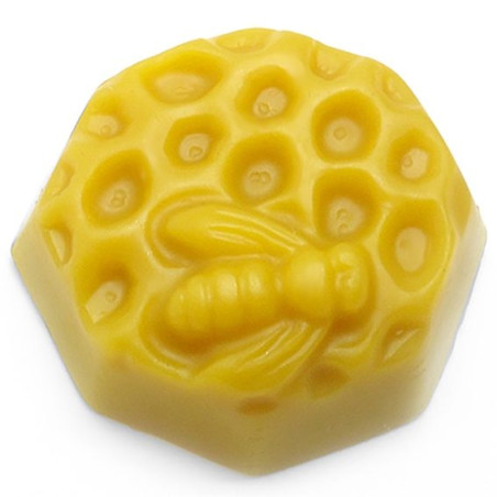 Form Honigwabe mit Hummel