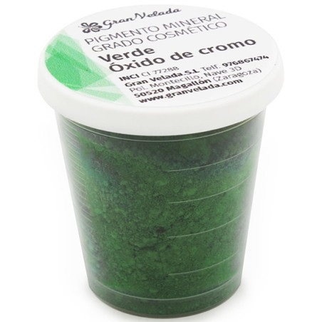 Kozmetický zelený minerálny pigment oxidu chrómu