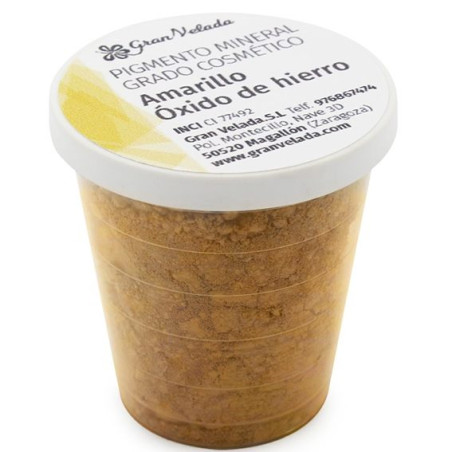 Kozmetický žltý minerálny pigment oxidu železitého