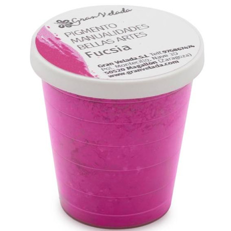 Neonfuchsia Farbpulverpigment zum Basteln