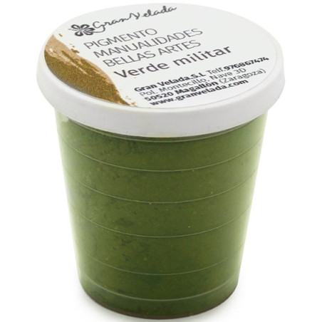 Militärgrünes Farbpulverpigment zum Basteln