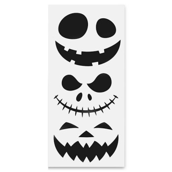 Halloween-Kürbis-Aufkleber. Online-Verkauf