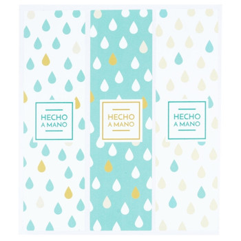 Aufkleber für Verpackungen mit Tröpfchen