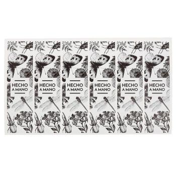 Aufkleber von Blumen und Insekten. Online-Verkauf. Gran Velada