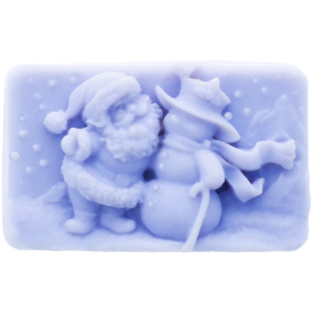 Weihnachtsmann und Schneemann Form