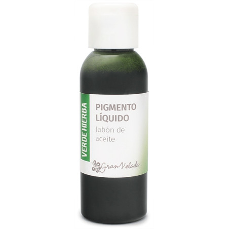 Zelené farbivo trávny mydlový olej tekutý pigment