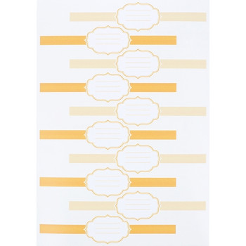 Aufkleber für hausgemachte Konfitüren. Online-Verkauf.