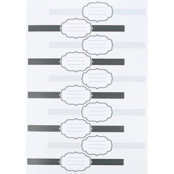 Aufkleber für hausgemachte Konfitüren. Online-Verkauf.