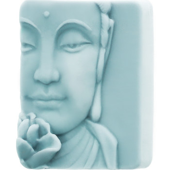 Buddha-Gesicht mit Lotosblüte Form zur Herstellung von Seifen und Kunsthandwerk. Buddha-Gesicht mit Lotosblüte Form zur Herstellung von Seifen und Kunsthandwerk.