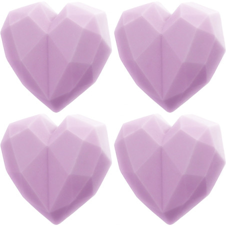Form für 4 Diamantenherzen