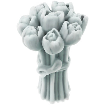 Tulpenstrauß Form zum Basteln. Tulpenstrauß Form zum Basteln.