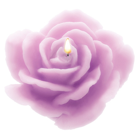 Öffnen Rosa Kerzenform