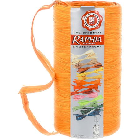 Orangefarbenes Bastband