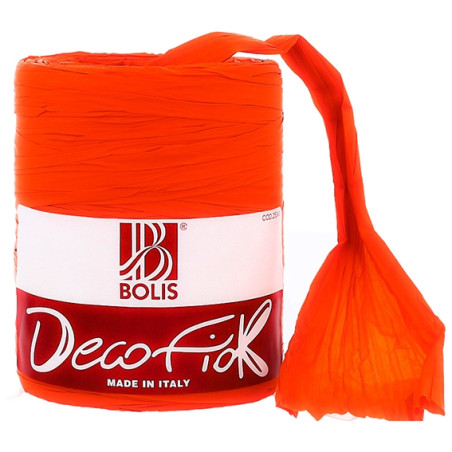 Oranžová decofiok páska