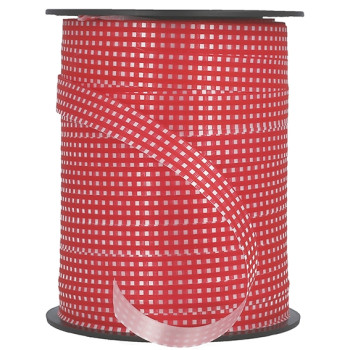 Rotes quadratisches Band