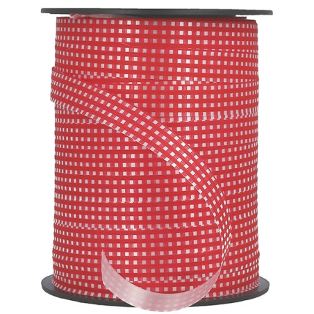 Rotes quadratisches Band