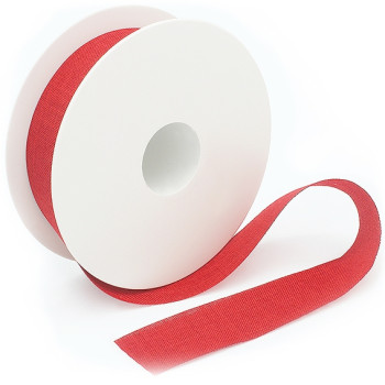 Rustikales rotes Baumwollband Rustikales rotes Baumwollband
