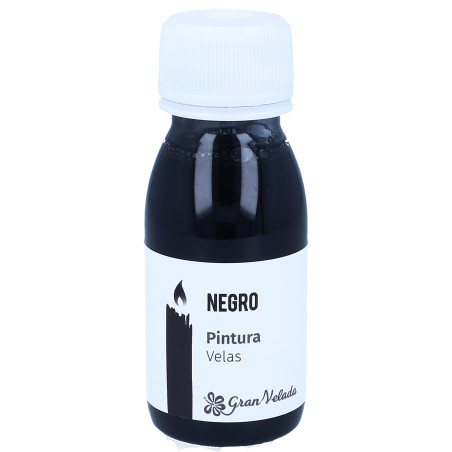 Schwarze Farbe für Kerzen