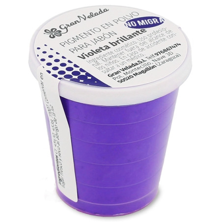 Pigmentpulver hellviolette Seife