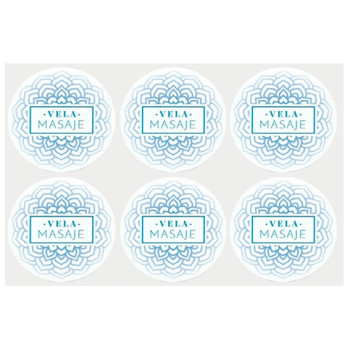 Aufkleber zum Dekorieren von Massagekerzen Online-Verkauf