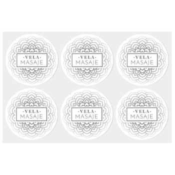 Aufkleber zum Dekorieren von Massagekerzen Online-Verkauf