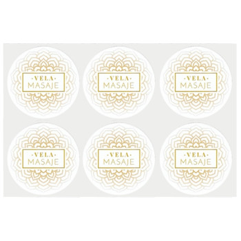 Aufkleber zum Dekorieren von Massagekerzen Online-Verkauf