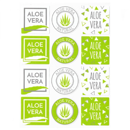 Aufkleber Aloe Vera