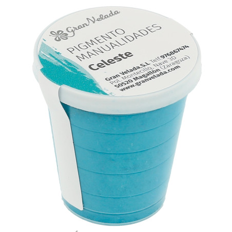 Himmlisches Farbpulverpigment zum Basteln