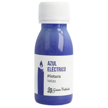 Elektrická modrá farba na sviečky Elektrická modrá farba na sviečky