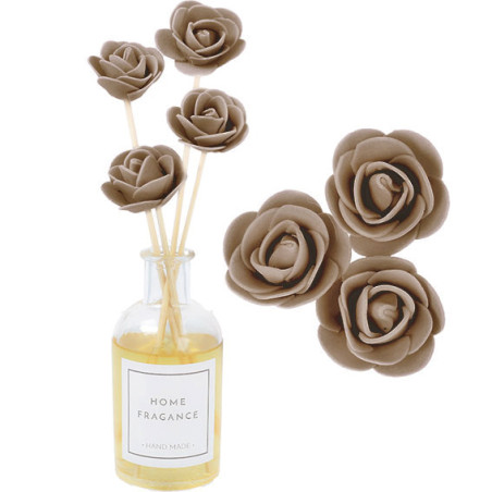Mikadostäbchen mit brauner Blume