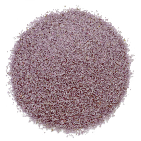Traubenfarbener grober Sand
