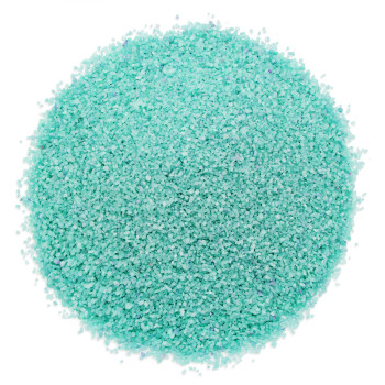 Smaragdgrüner grober Sand