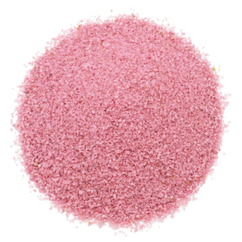 Himbeerroter grober Sand Himbeerroter grober Sand
