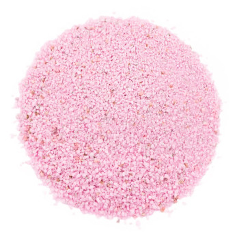 Grober rosa Sand