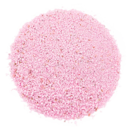 Grober rosa Sand