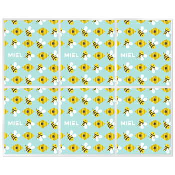 Aufkleber für Honiglippenstifte