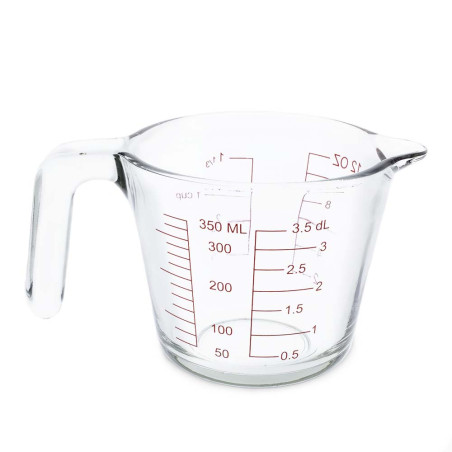 Kristall-Messbecher 350 ml