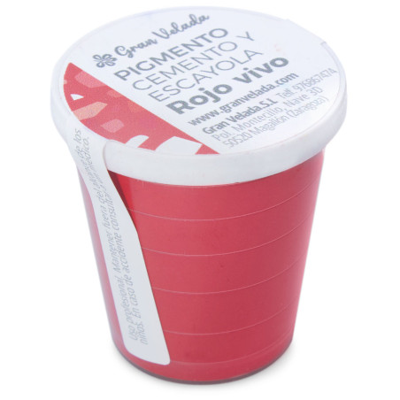 Leuchtendes rotes Farbpigment für Zement und Gips