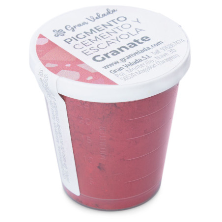 Granátový pigment na cement a sadru